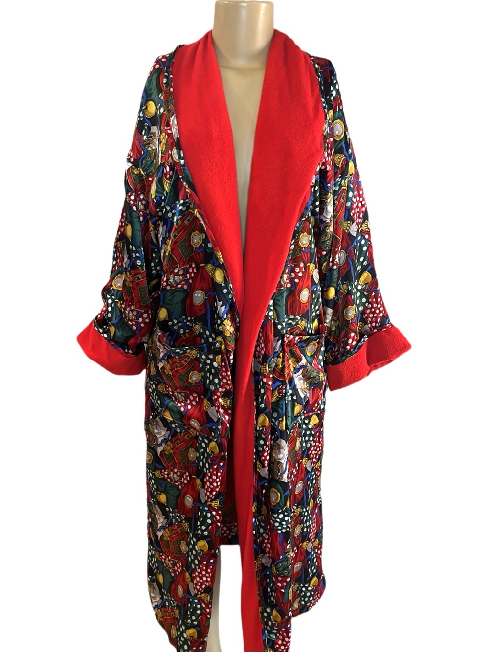 Vintage Cypress Abstract Robe